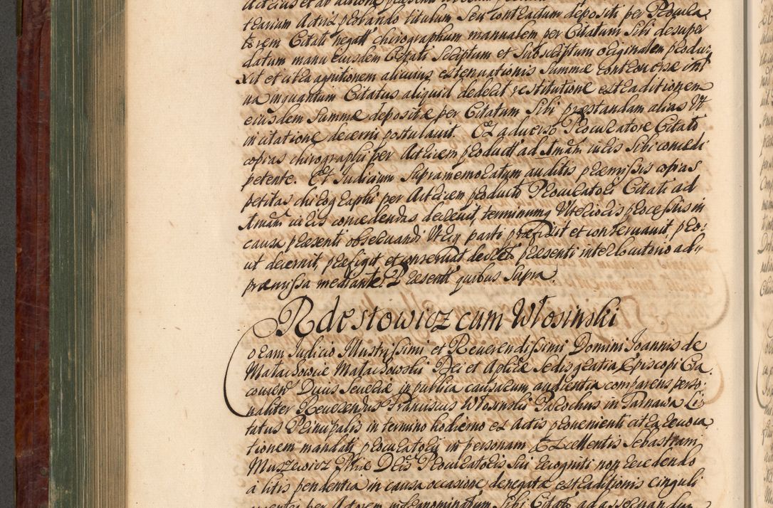 Zdjęcie nr 553 dla obiektu archiwalnego: Acta actorum episcopalium R. D. Joannis a Małachowice Małachowski, episcopi Cracoviensis a die 16 Julii anni 1688 et 1689 acticatorum. Volumen IV