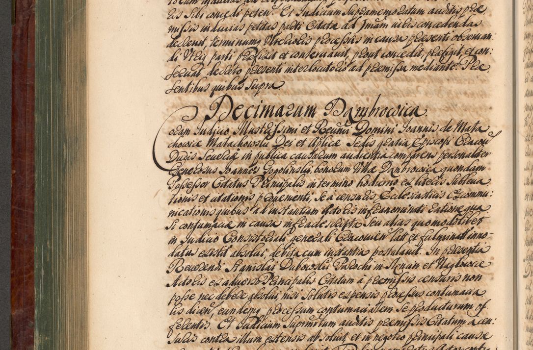 Zdjęcie nr 549 dla obiektu archiwalnego: Acta actorum episcopalium R. D. Joannis a Małachowice Małachowski, episcopi Cracoviensis a die 16 Julii anni 1688 et 1689 acticatorum. Volumen IV