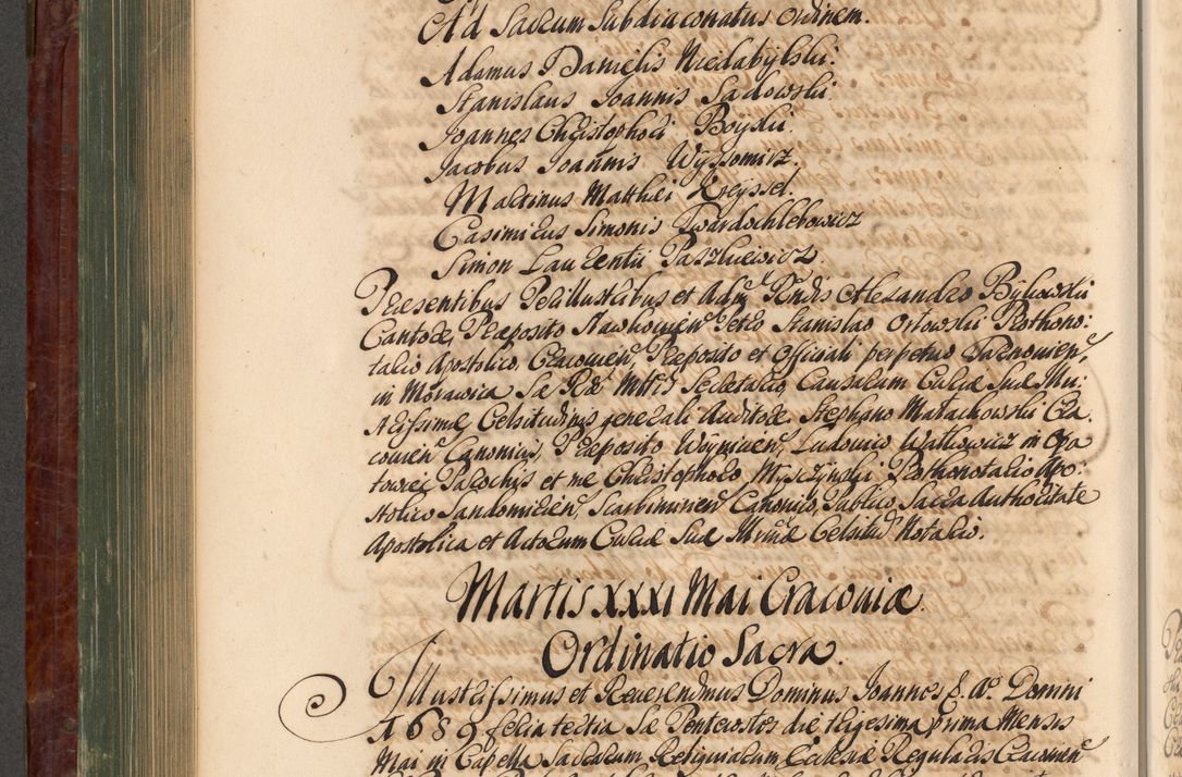 Zdjęcie nr 545 dla obiektu archiwalnego: Acta actorum episcopalium R. D. Joannis a Małachowice Małachowski, episcopi Cracoviensis a die 16 Julii anni 1688 et 1689 acticatorum. Volumen IV