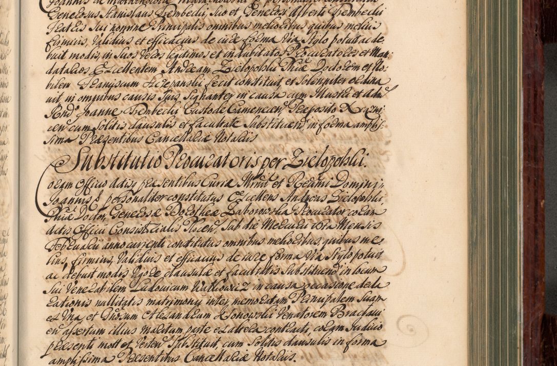Zdjęcie nr 544 dla obiektu archiwalnego: Acta actorum episcopalium R. D. Joannis a Małachowice Małachowski, episcopi Cracoviensis a die 16 Julii anni 1688 et 1689 acticatorum. Volumen IV