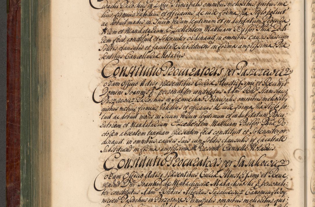 Zdjęcie nr 535 dla obiektu archiwalnego: Acta actorum episcopalium R. D. Joannis a Małachowice Małachowski, episcopi Cracoviensis a die 16 Julii anni 1688 et 1689 acticatorum. Volumen IV