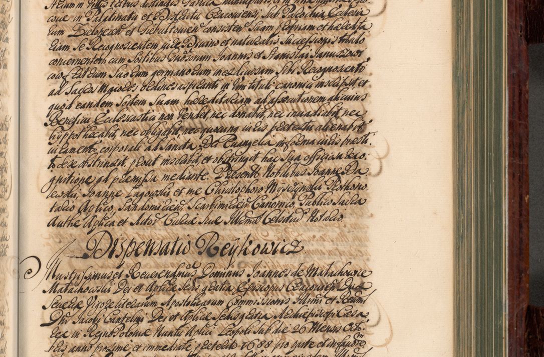 Zdjęcie nr 534 dla obiektu archiwalnego: Acta actorum episcopalium R. D. Joannis a Małachowice Małachowski, episcopi Cracoviensis a die 16 Julii anni 1688 et 1689 acticatorum. Volumen IV
