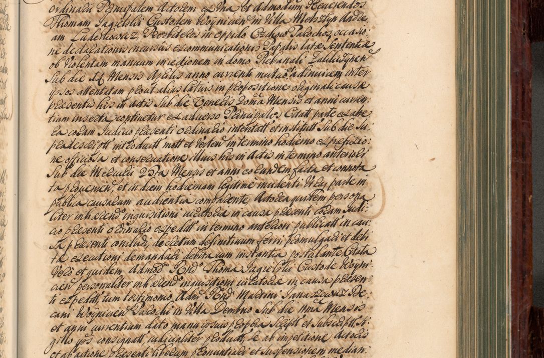 Zdjęcie nr 540 dla obiektu archiwalnego: Acta actorum episcopalium R. D. Joannis a Małachowice Małachowski, episcopi Cracoviensis a die 16 Julii anni 1688 et 1689 acticatorum. Volumen IV