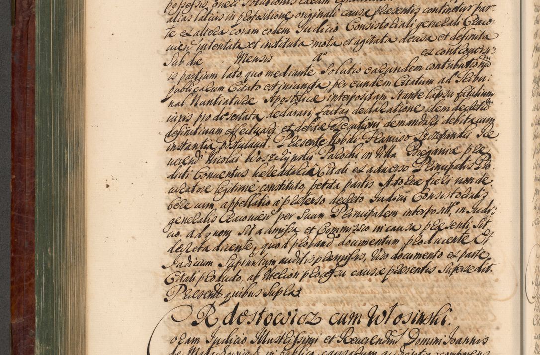 Zdjęcie nr 523 dla obiektu archiwalnego: Acta actorum episcopalium R. D. Joannis a Małachowice Małachowski, episcopi Cracoviensis a die 16 Julii anni 1688 et 1689 acticatorum. Volumen IV