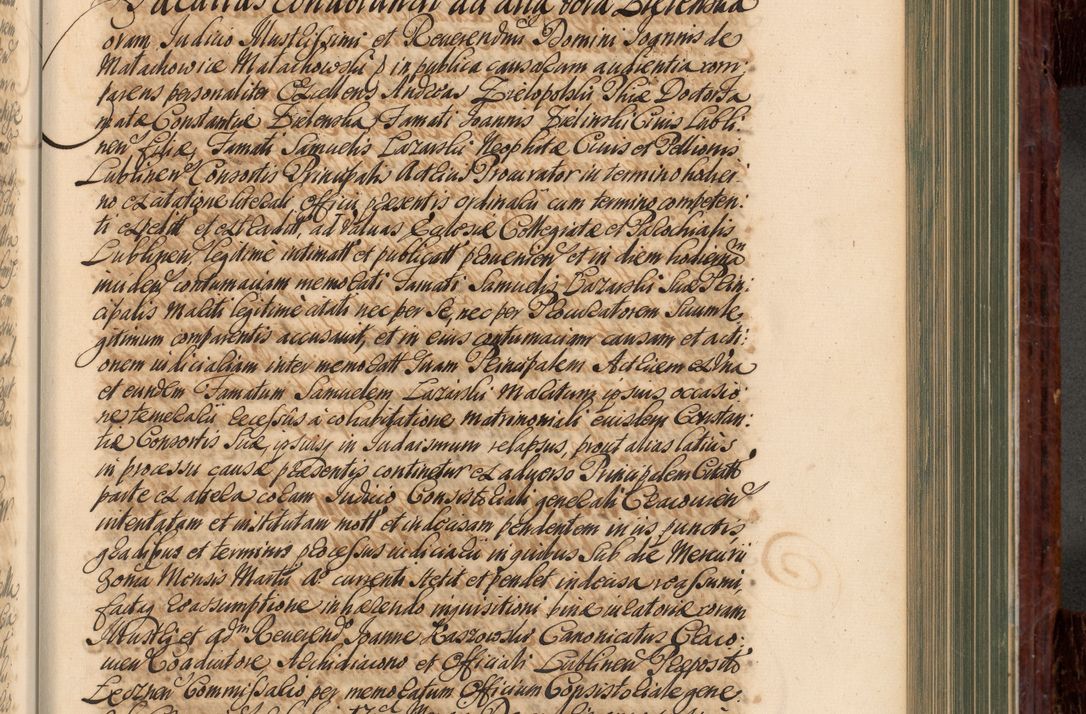 Zdjęcie nr 520 dla obiektu archiwalnego: Acta actorum episcopalium R. D. Joannis a Małachowice Małachowski, episcopi Cracoviensis a die 16 Julii anni 1688 et 1689 acticatorum. Volumen IV