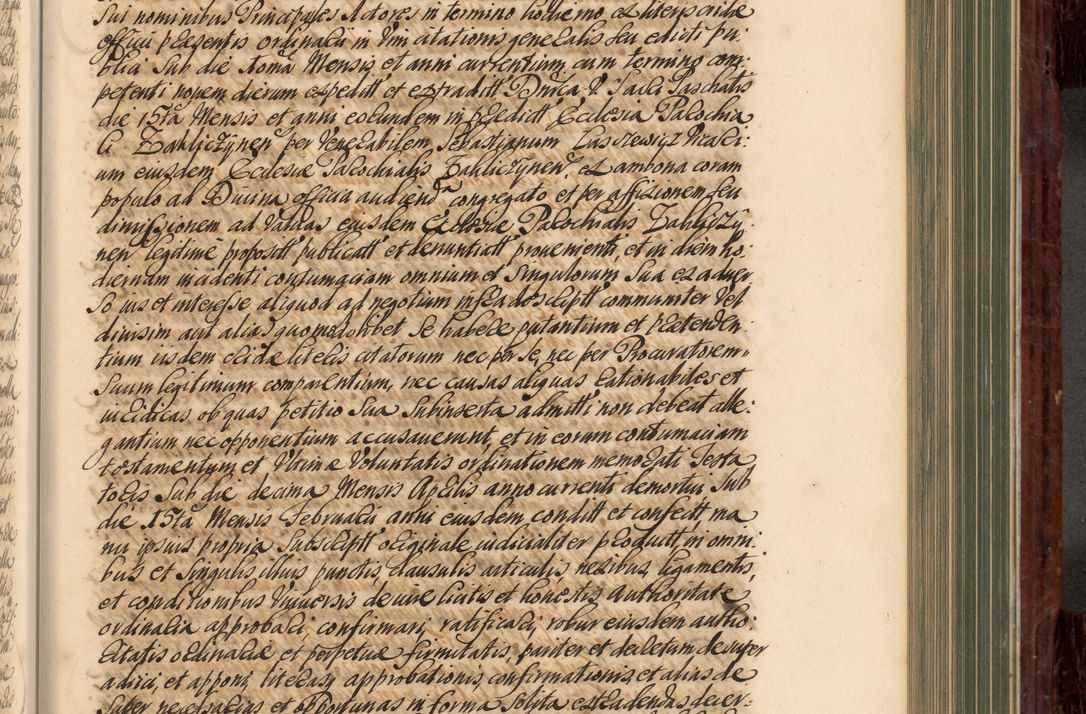 Zdjęcie nr 514 dla obiektu archiwalnego: Acta actorum episcopalium R. D. Joannis a Małachowice Małachowski, episcopi Cracoviensis a die 16 Julii anni 1688 et 1689 acticatorum. Volumen IV