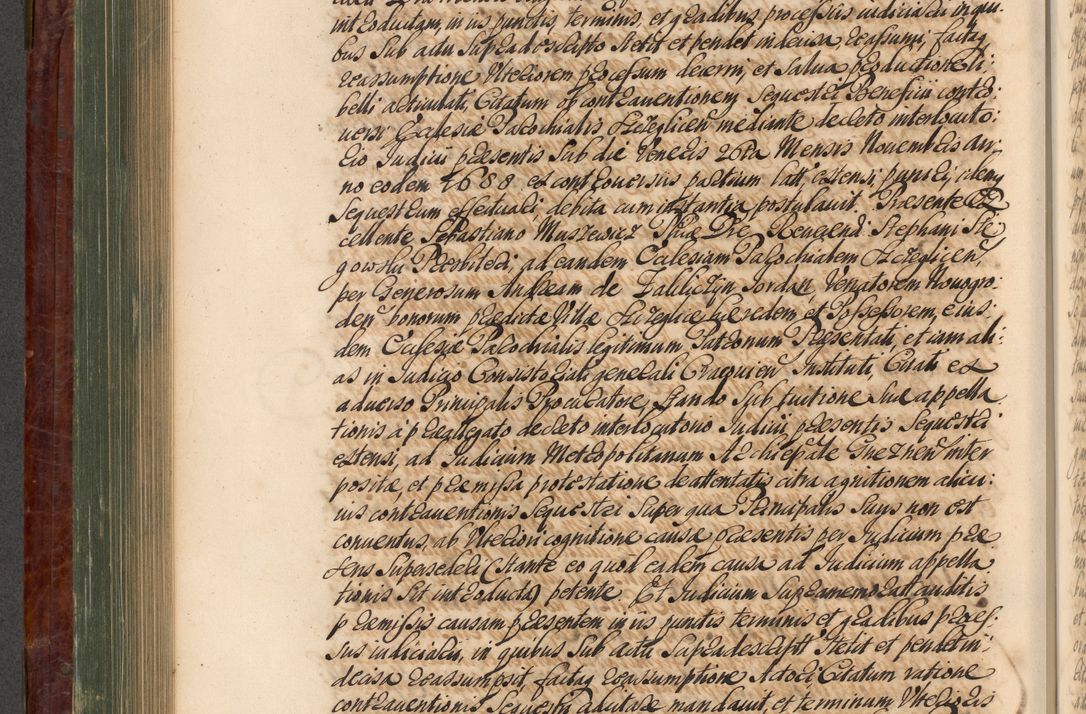 Zdjęcie nr 513 dla obiektu archiwalnego: Acta actorum episcopalium R. D. Joannis a Małachowice Małachowski, episcopi Cracoviensis a die 16 Julii anni 1688 et 1689 acticatorum. Volumen IV