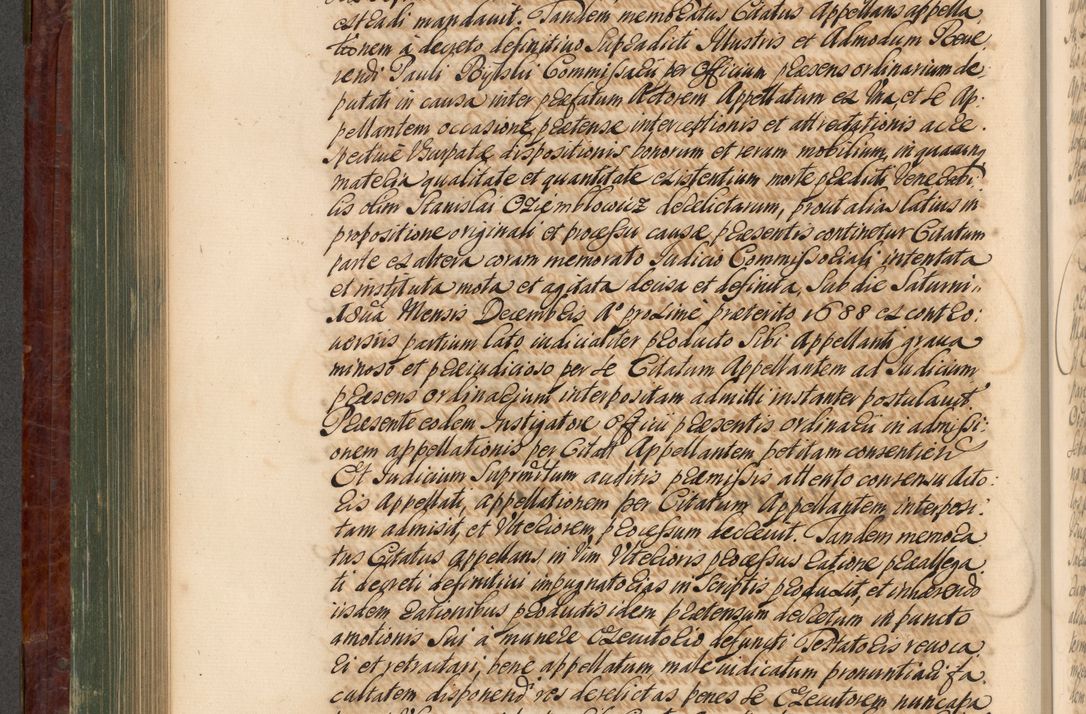 Zdjęcie nr 505 dla obiektu archiwalnego: Acta actorum episcopalium R. D. Joannis a Małachowice Małachowski, episcopi Cracoviensis a die 16 Julii anni 1688 et 1689 acticatorum. Volumen IV