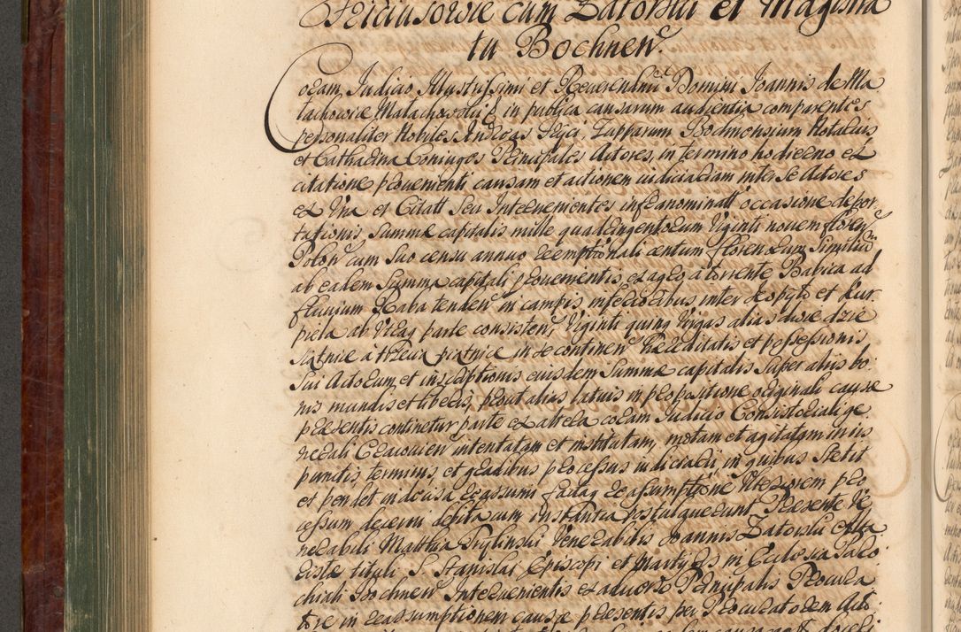 Zdjęcie nr 501 dla obiektu archiwalnego: Acta actorum episcopalium R. D. Joannis a Małachowice Małachowski, episcopi Cracoviensis a die 16 Julii anni 1688 et 1689 acticatorum. Volumen IV