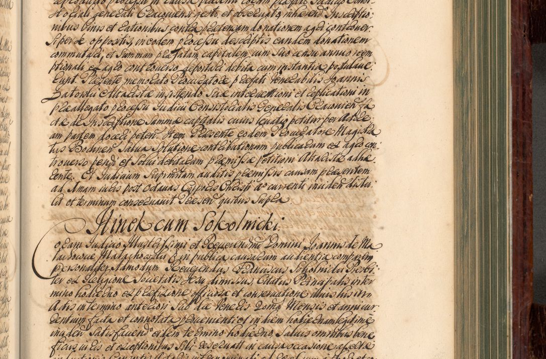 Zdjęcie nr 502 dla obiektu archiwalnego: Acta actorum episcopalium R. D. Joannis a Małachowice Małachowski, episcopi Cracoviensis a die 16 Julii anni 1688 et 1689 acticatorum. Volumen IV