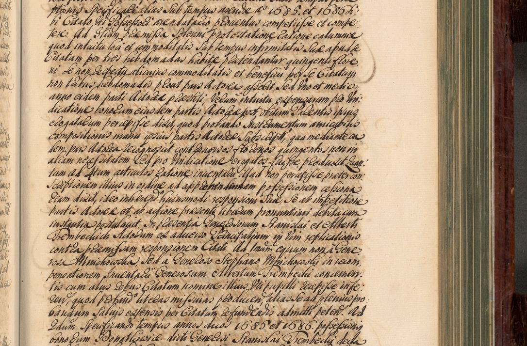 Zdjęcie nr 500 dla obiektu archiwalnego: Acta actorum episcopalium R. D. Joannis a Małachowice Małachowski, episcopi Cracoviensis a die 16 Julii anni 1688 et 1689 acticatorum. Volumen IV