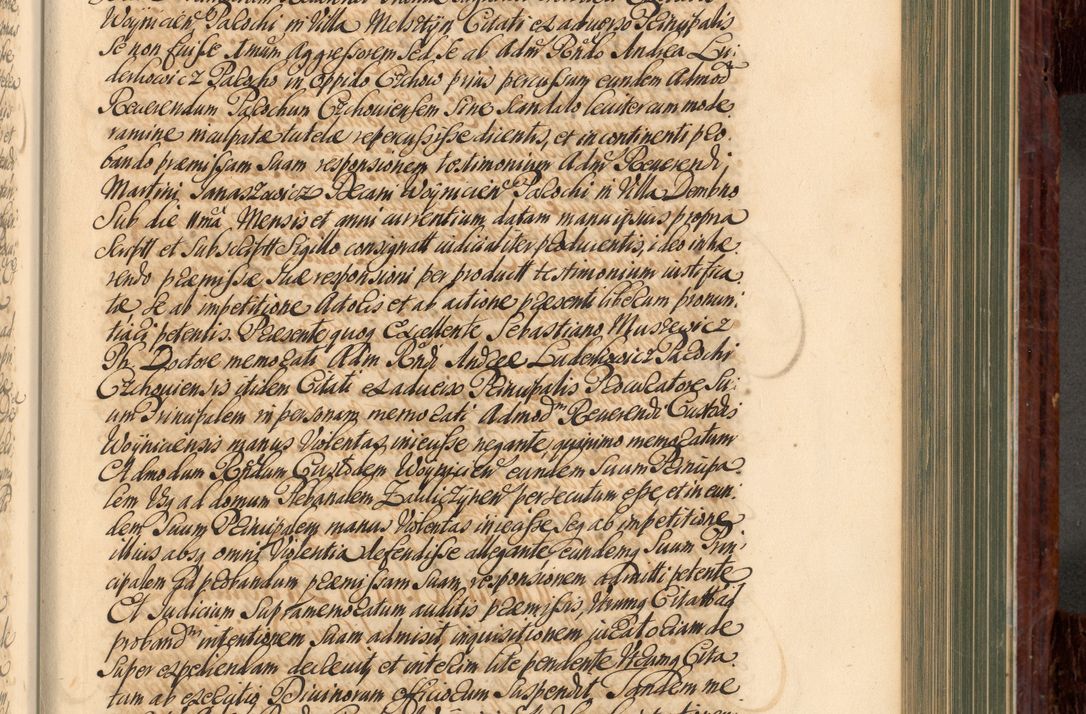 Zdjęcie nr 492 dla obiektu archiwalnego: Acta actorum episcopalium R. D. Joannis a Małachowice Małachowski, episcopi Cracoviensis a die 16 Julii anni 1688 et 1689 acticatorum. Volumen IV
