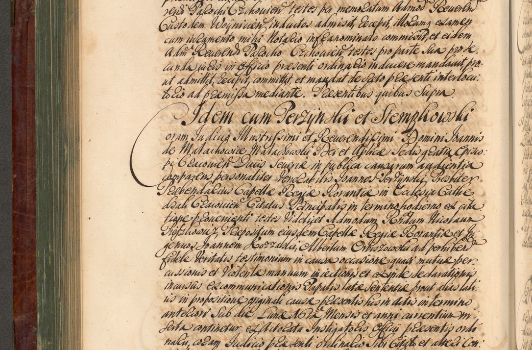 Zdjęcie nr 493 dla obiektu archiwalnego: Acta actorum episcopalium R. D. Joannis a Małachowice Małachowski, episcopi Cracoviensis a die 16 Julii anni 1688 et 1689 acticatorum. Volumen IV