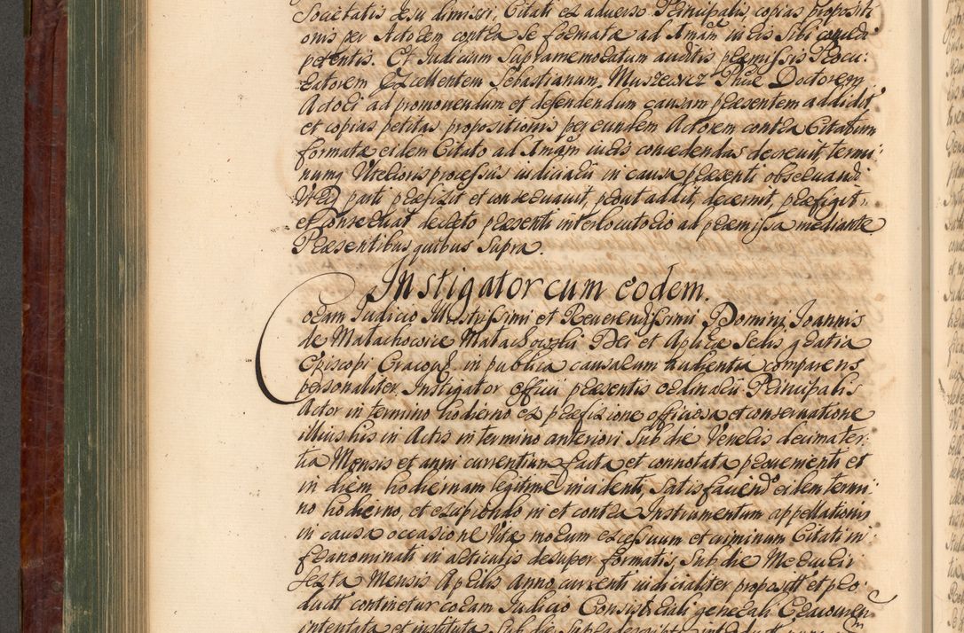 Zdjęcie nr 487 dla obiektu archiwalnego: Acta actorum episcopalium R. D. Joannis a Małachowice Małachowski, episcopi Cracoviensis a die 16 Julii anni 1688 et 1689 acticatorum. Volumen IV