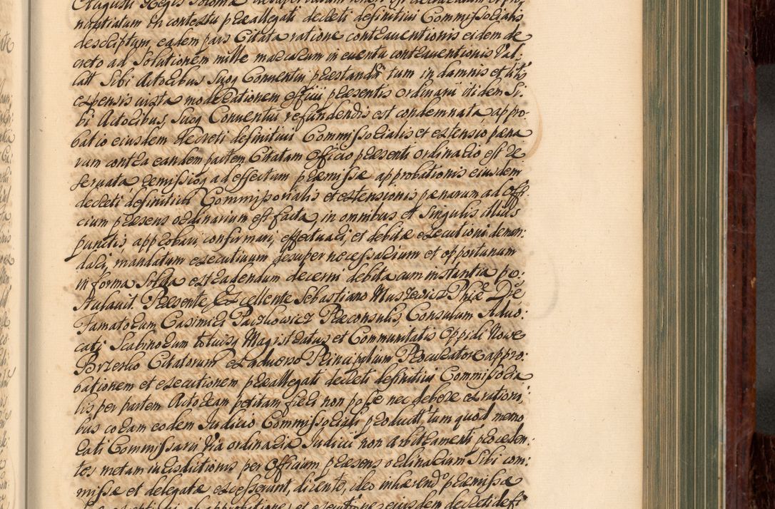 Zdjęcie nr 484 dla obiektu archiwalnego: Acta actorum episcopalium R. D. Joannis a Małachowice Małachowski, episcopi Cracoviensis a die 16 Julii anni 1688 et 1689 acticatorum. Volumen IV
