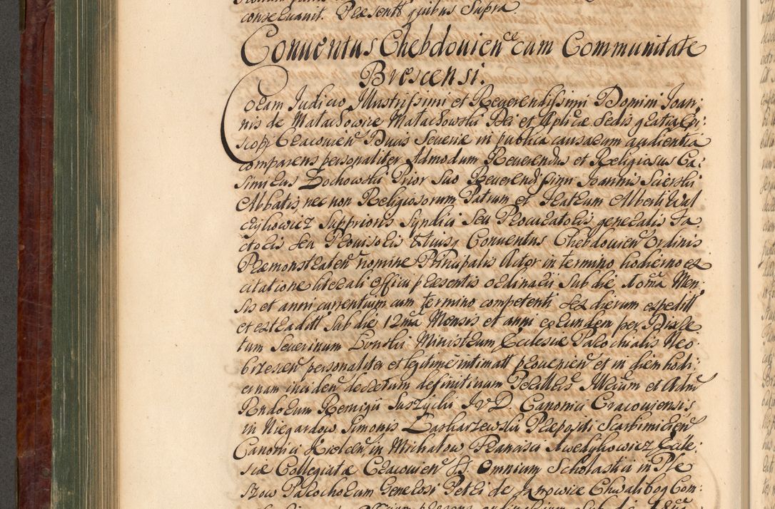 Zdjęcie nr 483 dla obiektu archiwalnego: Acta actorum episcopalium R. D. Joannis a Małachowice Małachowski, episcopi Cracoviensis a die 16 Julii anni 1688 et 1689 acticatorum. Volumen IV