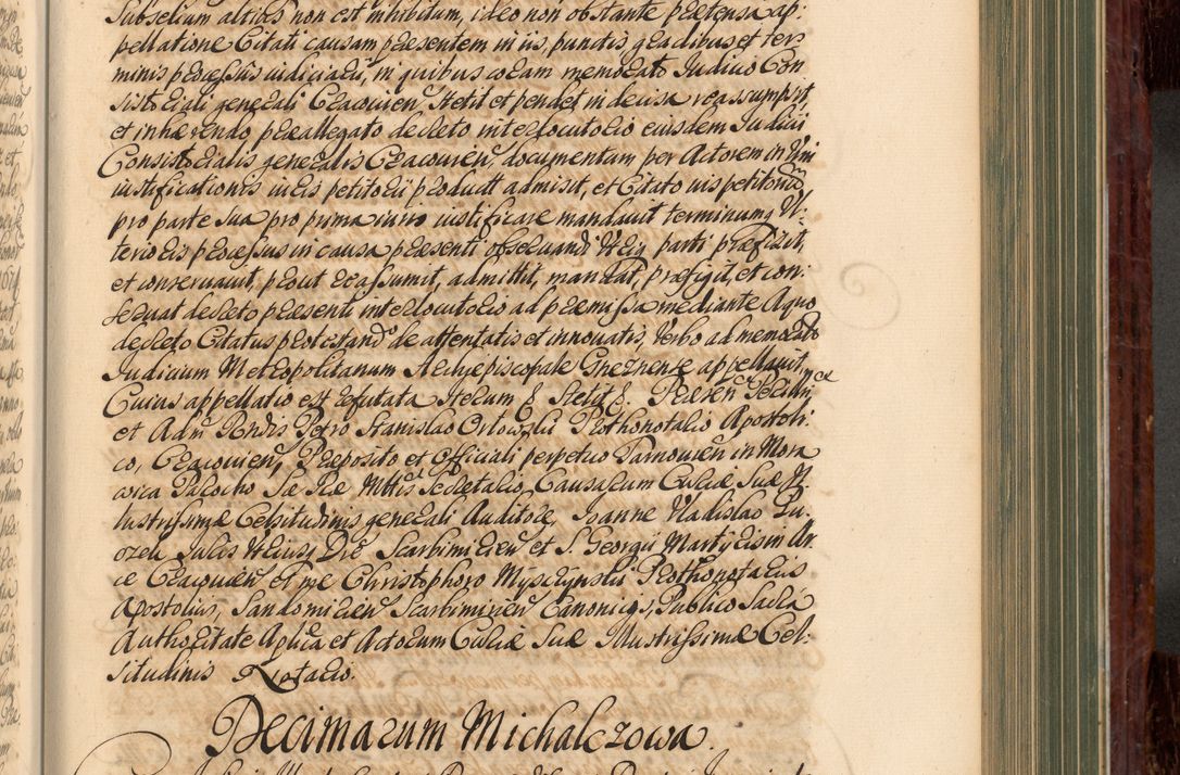 Zdjęcie nr 498 dla obiektu archiwalnego: Acta actorum episcopalium R. D. Joannis a Małachowice Małachowski, episcopi Cracoviensis a die 16 Julii anni 1688 et 1689 acticatorum. Volumen IV