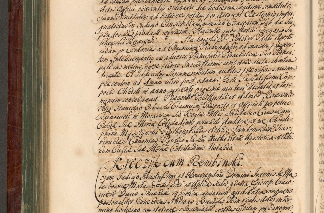 Zdjęcie nr 481 dla obiektu archiwalnego: Acta actorum episcopalium R. D. Joannis a Małachowice Małachowski, episcopi Cracoviensis a die 16 Julii anni 1688 et 1689 acticatorum. Volumen IV