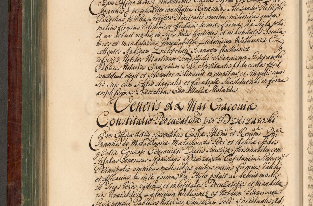 Zdjęcie nr 479 dla obiektu archiwalnego: Acta actorum episcopalium R. D. Joannis a Małachowice Małachowski, episcopi Cracoviensis a die 16 Julii anni 1688 et 1689 acticatorum. Volumen IV