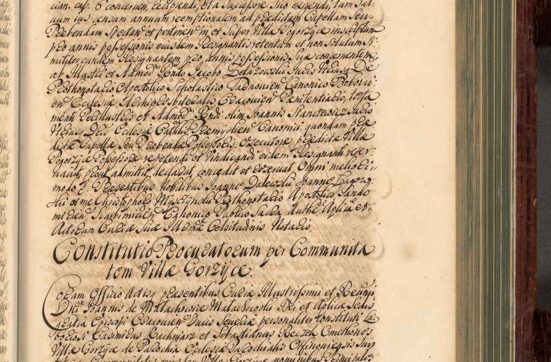 Zdjęcie nr 478 dla obiektu archiwalnego: Acta actorum episcopalium R. D. Joannis a Małachowice Małachowski, episcopi Cracoviensis a die 16 Julii anni 1688 et 1689 acticatorum. Volumen IV