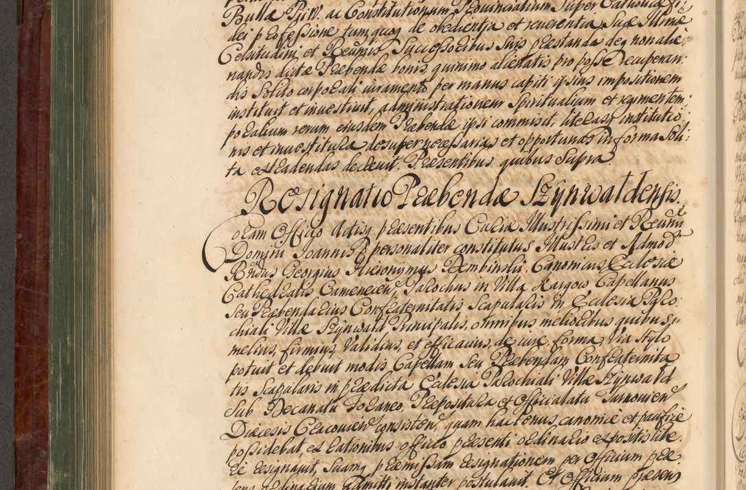 Zdjęcie nr 477 dla obiektu archiwalnego: Acta actorum episcopalium R. D. Joannis a Małachowice Małachowski, episcopi Cracoviensis a die 16 Julii anni 1688 et 1689 acticatorum. Volumen IV