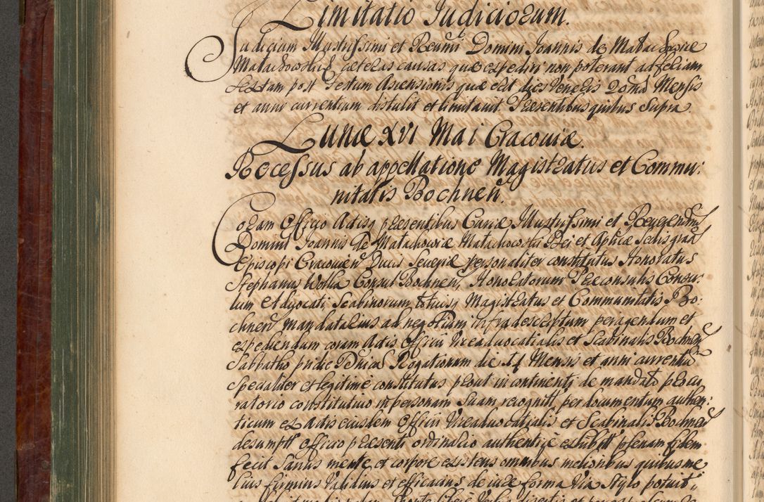 Zdjęcie nr 469 dla obiektu archiwalnego: Acta actorum episcopalium R. D. Joannis a Małachowice Małachowski, episcopi Cracoviensis a die 16 Julii anni 1688 et 1689 acticatorum. Volumen IV