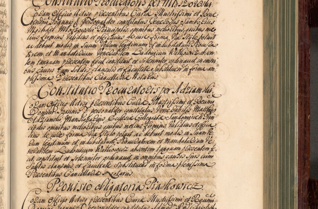 Zdjęcie nr 474 dla obiektu archiwalnego: Acta actorum episcopalium R. D. Joannis a Małachowice Małachowski, episcopi Cracoviensis a die 16 Julii anni 1688 et 1689 acticatorum. Volumen IV
