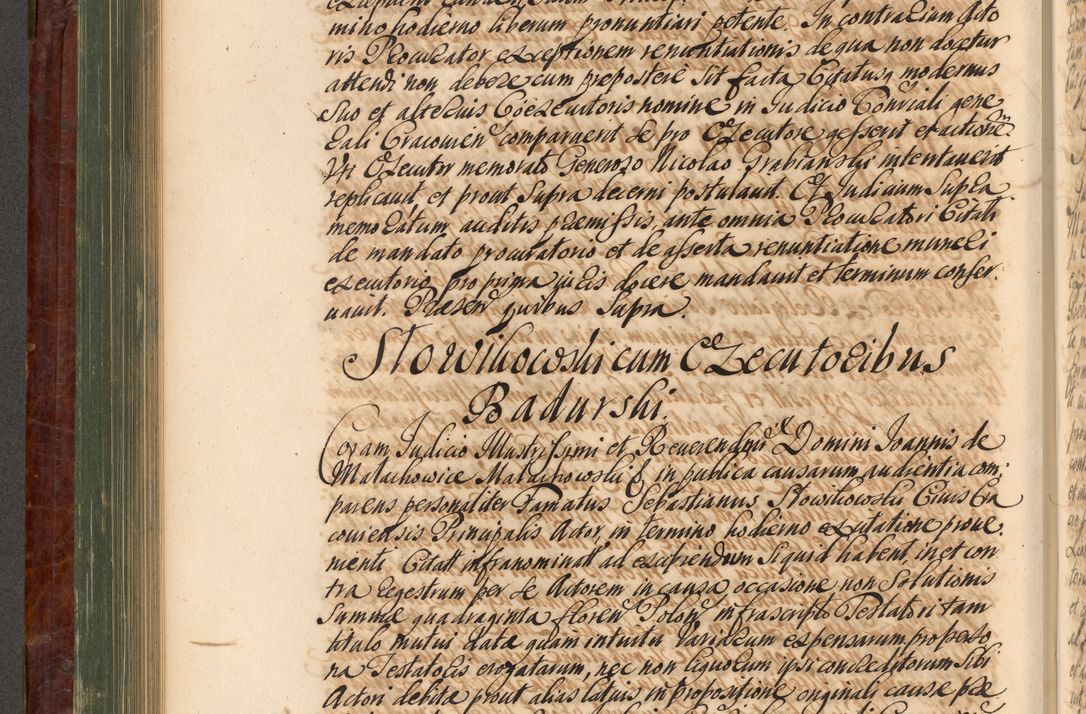 Zdjęcie nr 463 dla obiektu archiwalnego: Acta actorum episcopalium R. D. Joannis a Małachowice Małachowski, episcopi Cracoviensis a die 16 Julii anni 1688 et 1689 acticatorum. Volumen IV