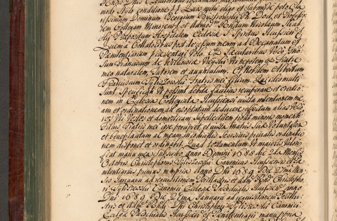 Zdjęcie nr 457 dla obiektu archiwalnego: Acta actorum episcopalium R. D. Joannis a Małachowice Małachowski, episcopi Cracoviensis a die 16 Julii anni 1688 et 1689 acticatorum. Volumen IV