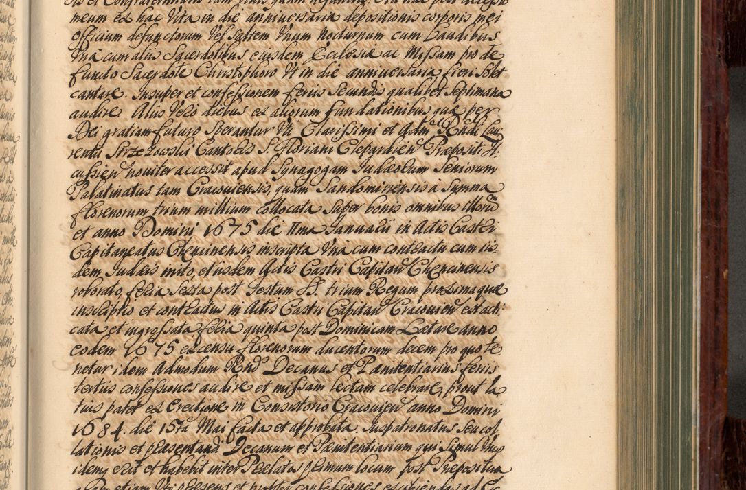 Zdjęcie nr 448 dla obiektu archiwalnego: Acta actorum episcopalium R. D. Joannis a Małachowice Małachowski, episcopi Cracoviensis a die 16 Julii anni 1688 et 1689 acticatorum. Volumen IV