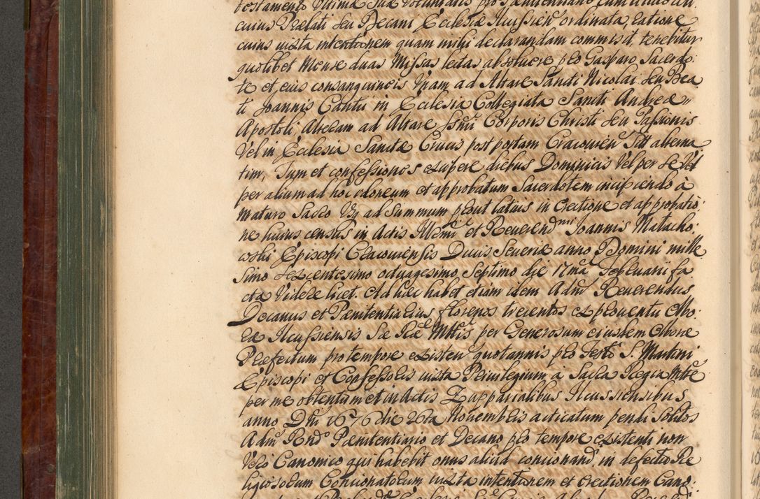 Zdjęcie nr 447 dla obiektu archiwalnego: Acta actorum episcopalium R. D. Joannis a Małachowice Małachowski, episcopi Cracoviensis a die 16 Julii anni 1688 et 1689 acticatorum. Volumen IV