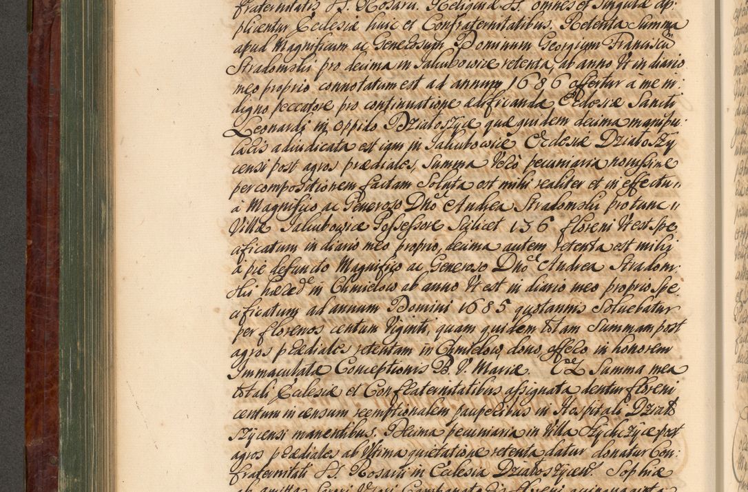 Zdjęcie nr 443 dla obiektu archiwalnego: Acta actorum episcopalium R. D. Joannis a Małachowice Małachowski, episcopi Cracoviensis a die 16 Julii anni 1688 et 1689 acticatorum. Volumen IV