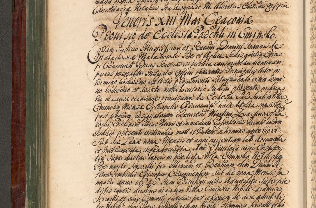 Zdjęcie nr 439 dla obiektu archiwalnego: Acta actorum episcopalium R. D. Joannis a Małachowice Małachowski, episcopi Cracoviensis a die 16 Julii anni 1688 et 1689 acticatorum. Volumen IV