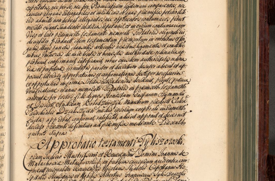 Zdjęcie nr 444 dla obiektu archiwalnego: Acta actorum episcopalium R. D. Joannis a Małachowice Małachowski, episcopi Cracoviensis a die 16 Julii anni 1688 et 1689 acticatorum. Volumen IV
