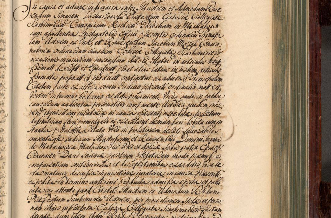 Zdjęcie nr 434 dla obiektu archiwalnego: Acta actorum episcopalium R. D. Joannis a Małachowice Małachowski, episcopi Cracoviensis a die 16 Julii anni 1688 et 1689 acticatorum. Volumen IV