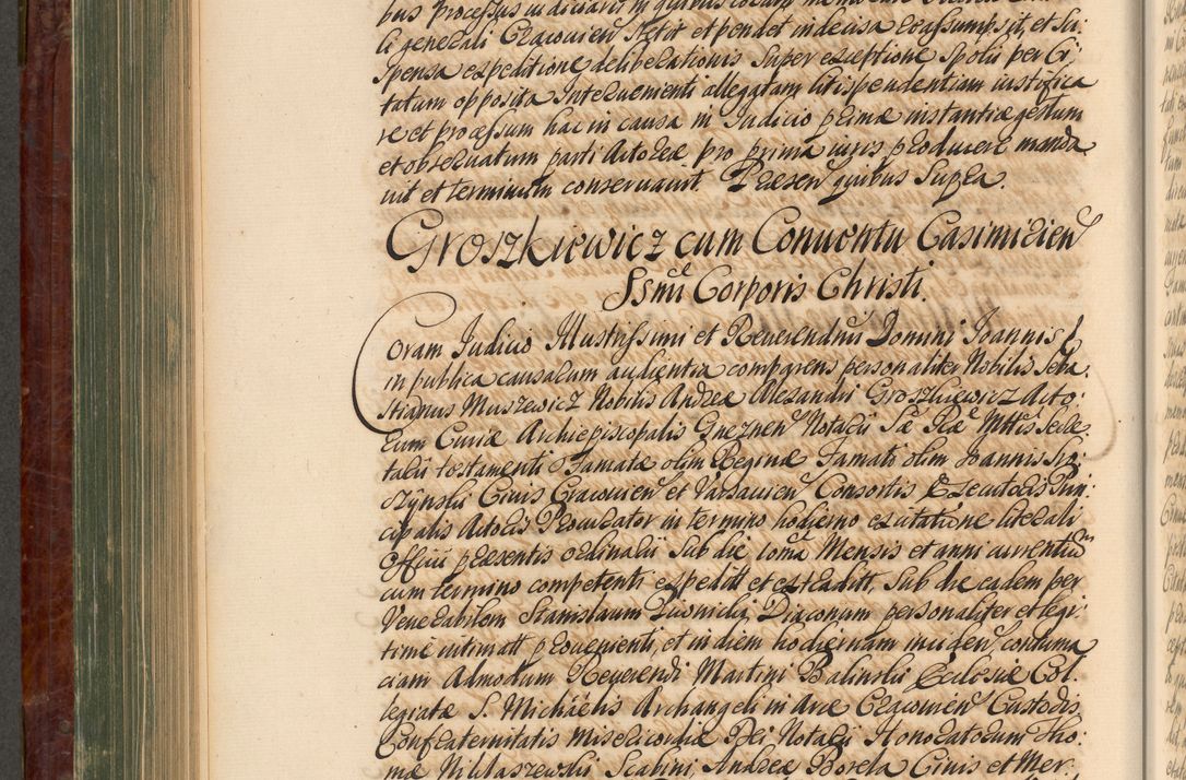 Zdjęcie nr 431 dla obiektu archiwalnego: Acta actorum episcopalium R. D. Joannis a Małachowice Małachowski, episcopi Cracoviensis a die 16 Julii anni 1688 et 1689 acticatorum. Volumen IV