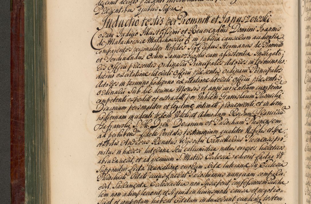 Zdjęcie nr 433 dla obiektu archiwalnego: Acta actorum episcopalium R. D. Joannis a Małachowice Małachowski, episcopi Cracoviensis a die 16 Julii anni 1688 et 1689 acticatorum. Volumen IV