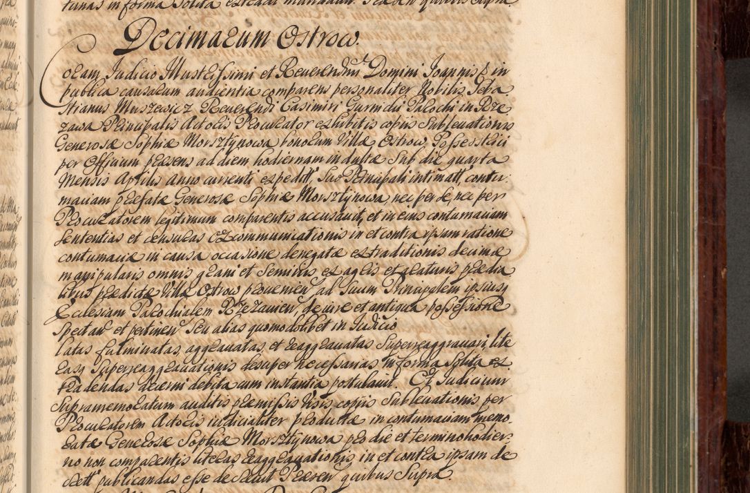 Zdjęcie nr 428 dla obiektu archiwalnego: Acta actorum episcopalium R. D. Joannis a Małachowice Małachowski, episcopi Cracoviensis a die 16 Julii anni 1688 et 1689 acticatorum. Volumen IV