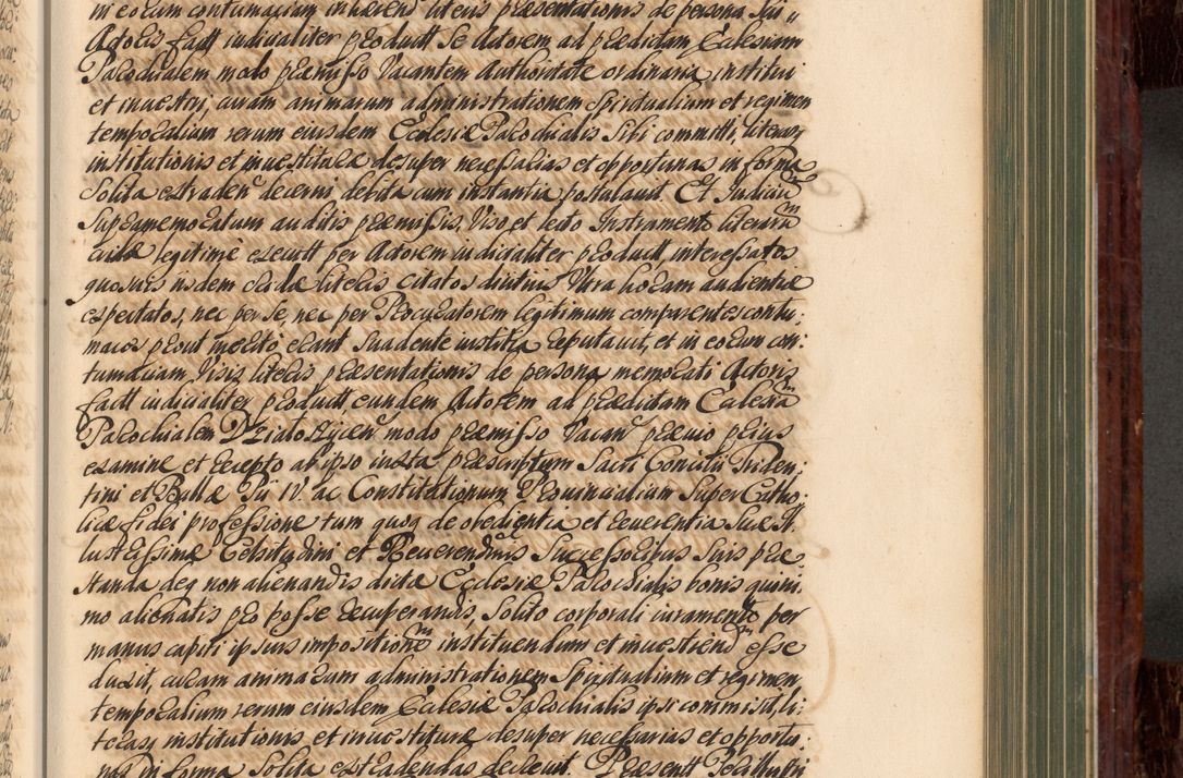 Zdjęcie nr 424 dla obiektu archiwalnego: Acta actorum episcopalium R. D. Joannis a Małachowice Małachowski, episcopi Cracoviensis a die 16 Julii anni 1688 et 1689 acticatorum. Volumen IV