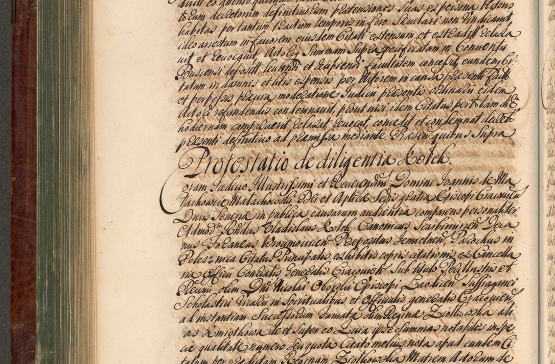 Zdjęcie nr 415 dla obiektu archiwalnego: Acta actorum episcopalium R. D. Joannis a Małachowice Małachowski, episcopi Cracoviensis a die 16 Julii anni 1688 et 1689 acticatorum. Volumen IV