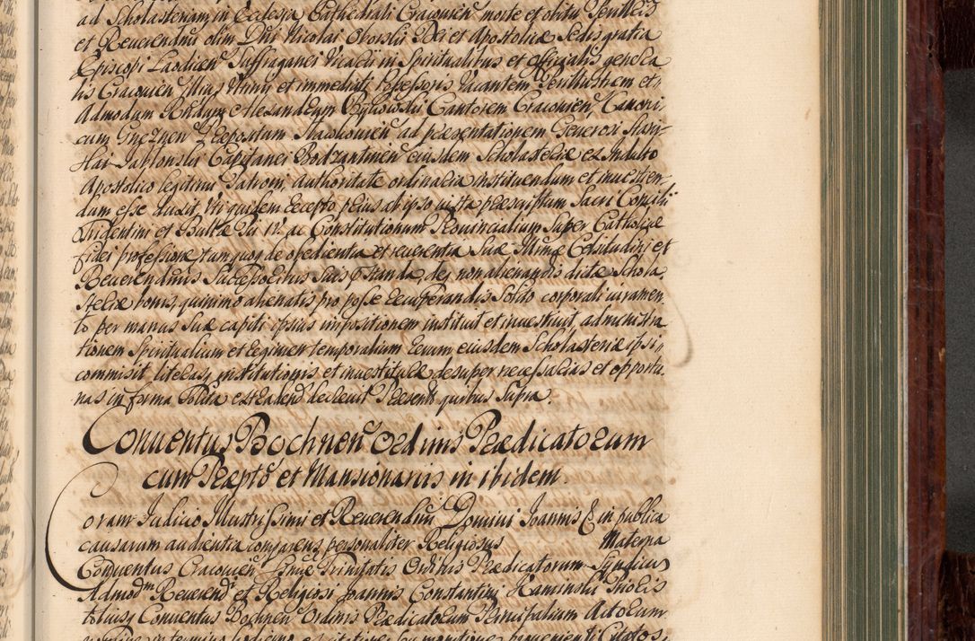 Zdjęcie nr 606 dla obiektu archiwalnego: Acta actorum episcopalium R. D. Joannis a Małachowice Małachowski, episcopi Cracoviensis a die 16 Julii anni 1688 et 1689 acticatorum. Volumen IV