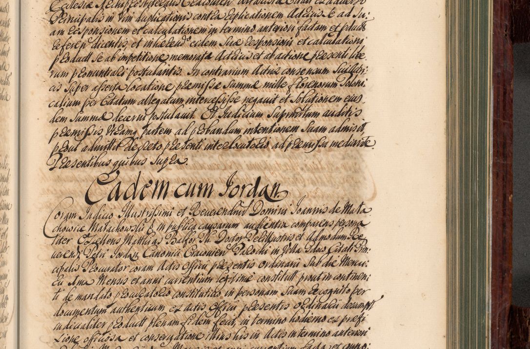 Zdjęcie nr 608 dla obiektu archiwalnego: Acta actorum episcopalium R. D. Joannis a Małachowice Małachowski, episcopi Cracoviensis a die 16 Julii anni 1688 et 1689 acticatorum. Volumen IV