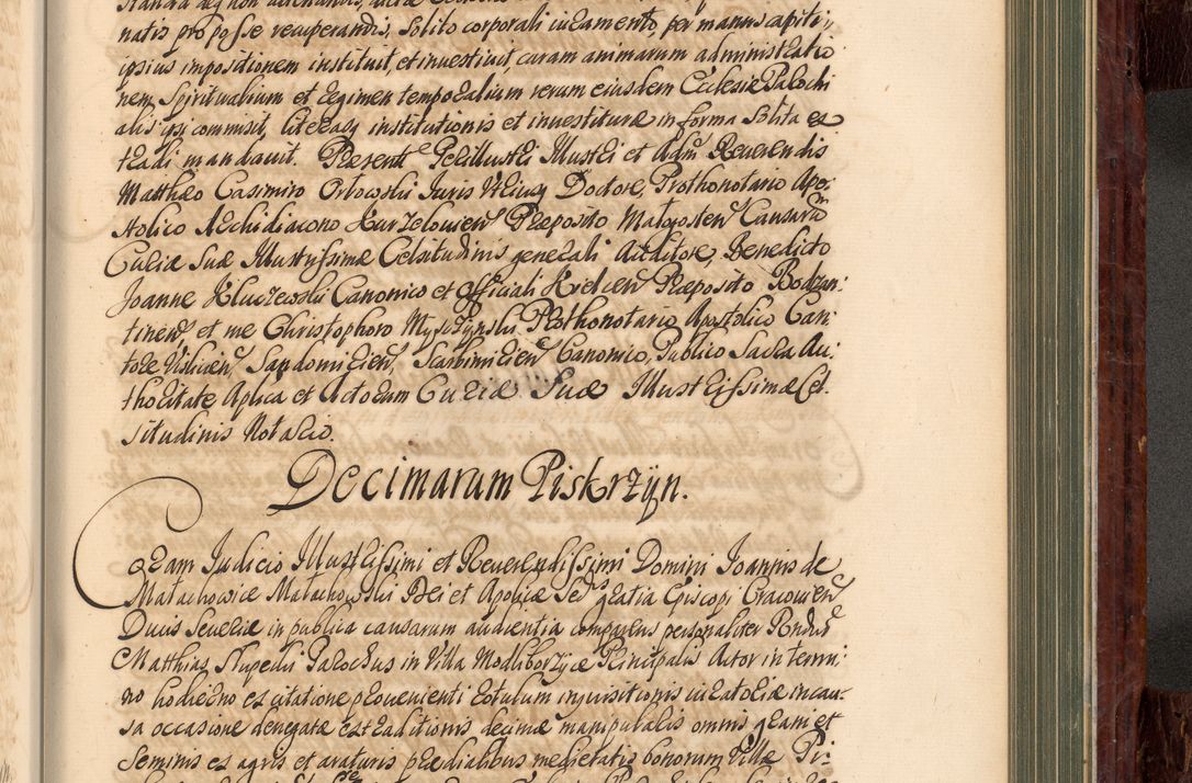 Zdjęcie nr 798 dla obiektu archiwalnego: Acta actorum episcopalium R. D. Joannis a Małachowice Małachowski, episcopi Cracoviensis a die 16 Julii anni 1688 et 1689 acticatorum. Volumen IV