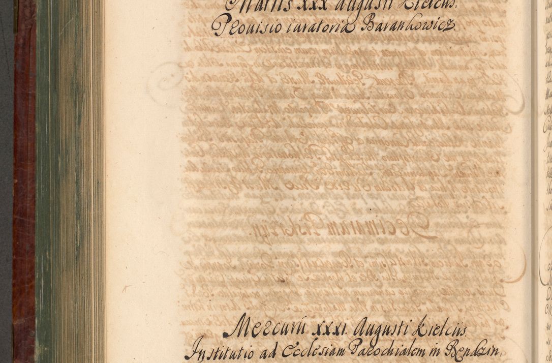 Zdjęcie nr 797 dla obiektu archiwalnego: Acta actorum episcopalium R. D. Joannis a Małachowice Małachowski, episcopi Cracoviensis a die 16 Julii anni 1688 et 1689 acticatorum. Volumen IV