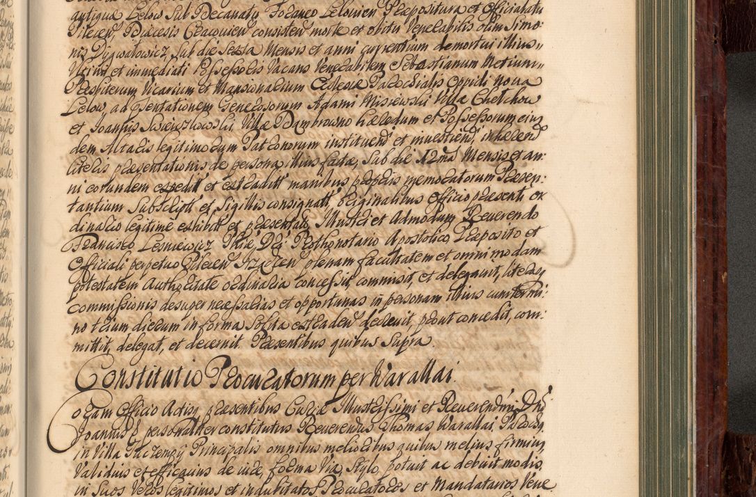 Zdjęcie nr 792 dla obiektu archiwalnego: Acta actorum episcopalium R. D. Joannis a Małachowice Małachowski, episcopi Cracoviensis a die 16 Julii anni 1688 et 1689 acticatorum. Volumen IV