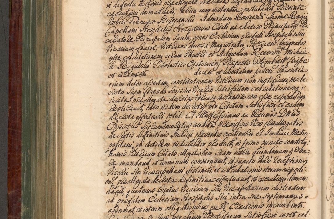Zdjęcie nr 791 dla obiektu archiwalnego: Acta actorum episcopalium R. D. Joannis a Małachowice Małachowski, episcopi Cracoviensis a die 16 Julii anni 1688 et 1689 acticatorum. Volumen IV