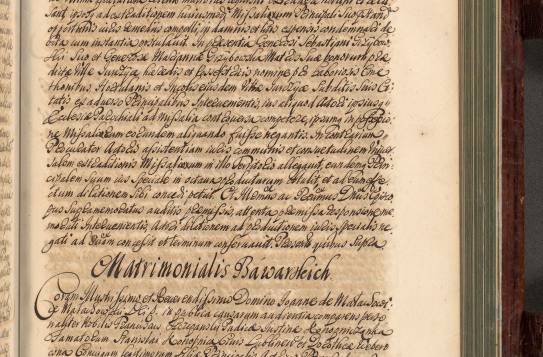 Zdjęcie nr 784 dla obiektu archiwalnego: Acta actorum episcopalium R. D. Joannis a Małachowice Małachowski, episcopi Cracoviensis a die 16 Julii anni 1688 et 1689 acticatorum. Volumen IV