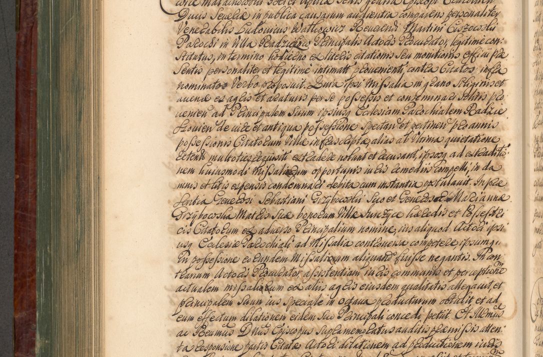 Zdjęcie nr 783 dla obiektu archiwalnego: Acta actorum episcopalium R. D. Joannis a Małachowice Małachowski, episcopi Cracoviensis a die 16 Julii anni 1688 et 1689 acticatorum. Volumen IV