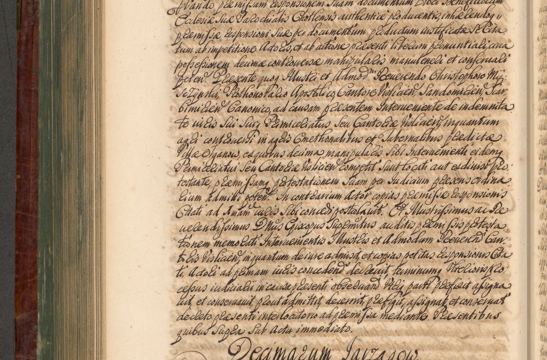Zdjęcie nr 781 dla obiektu archiwalnego: Acta actorum episcopalium R. D. Joannis a Małachowice Małachowski, episcopi Cracoviensis a die 16 Julii anni 1688 et 1689 acticatorum. Volumen IV