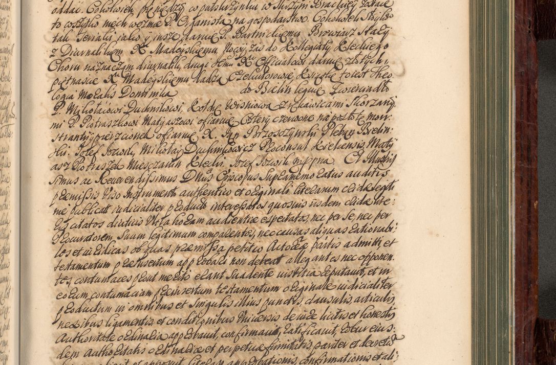 Zdjęcie nr 776 dla obiektu archiwalnego: Acta actorum episcopalium R. D. Joannis a Małachowice Małachowski, episcopi Cracoviensis a die 16 Julii anni 1688 et 1689 acticatorum. Volumen IV